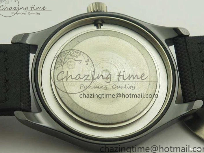 MIROTIME 0406 HighQuality Mark XVIII LAUREUS IW324703 Black Ceramic MKF Best Edition On Black Nylon Strap A 7218